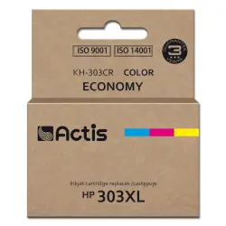 Actis KH-303CR Tusz (zamiennik HP 303XL T6N03AE; Premium; 18ml; 415 stron;  kolorowy)-1