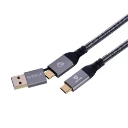 ORICO KABEL USB-C + USB-A, 20 GBPS, 4K, 100W, 2M-1
