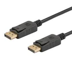 Kabel SAVIO CL-136 (DisplayPort M - DisplayPort M; 2m; kolor czarny)-1