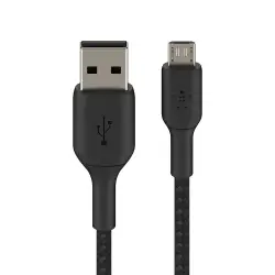 BELKIN BOOST CHARGE CABLE MICROUSB - USB-A BR,1M, BLACK-1