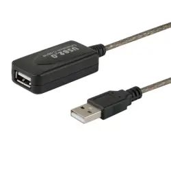 SAVIO PRZEDŁUŻKA PORTU USB AKTYWNA 10M USB AM – USB AF CL-130-1