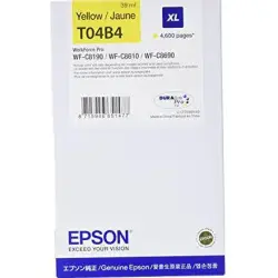 Epson Tusz Stylus T04B4 XL Yellow 39ml 4600stron 1