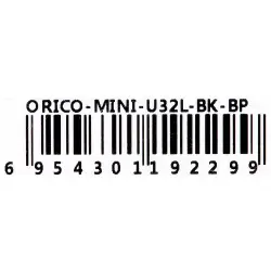 ORICO MINI HUB USB-A 3.1, 5GBPS, 3X USB-A, ALU-1