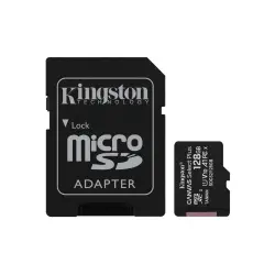 Karta pamięci z adapterem Kingston Canvas Select Plus SDCS2/128GB (128GB; Class 10, Class U1, V10; + adapter)-1