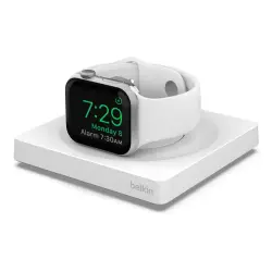 BELKIN FAST CHARGER FOR APPLE WATCH NO PSU WHITE-1