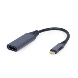 GEMBIRD ADAPTER USB TYP-C DO HDMI NA KABLU SZARY, 15CM-1