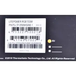 Zasilacz Thermaltake Litepower RGB PS-LTP-0550NHSANE-1 (550 W; Aktywne; 120 mm)-1