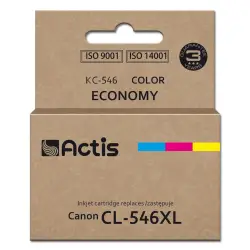 Actis KC-546 Tusz (zamiennik Canon CL-546XL; Supreme; 15 ml; 180 stron; purpurowy, niebieski, żółty).-1