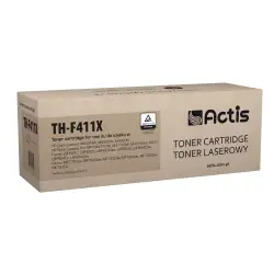 Actis TH-F411X Toner (zamiennik HP 410X CF411X; Standard; 5000 stron; niebieski)-1