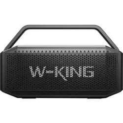 Głośnik bezprzewodowy Bluetooth W-KING D9-1 60W czarny-1