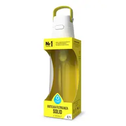 Butelka Dafi SOLID 0,7L z wkładem filtrującym (żółta)-1