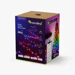 Nanoleaf 1D Outdoor Holiday String Lights Starter Kit 250LED 20m-1