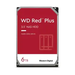 Dysk HDD WD Red Plus WD60EFPX (6 TB ; 3.5"; 256 MB; 5400 obr/min)-1