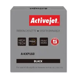 Activejet A-KXP160 Taśma barwiąca (zamiennik Panasonic KXP160; Supreme; czarny)-1