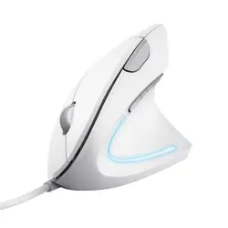 Mysz TRUST Verto ERGO vertical ergonomic White-1