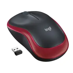 Mysz Logitech M185 910-002240 (optyczna; 1000 DPI; kolor czerwony)-1