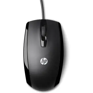Mysz HP X500 Wired Mouse Black przewodowa czarna E5E76AA-1