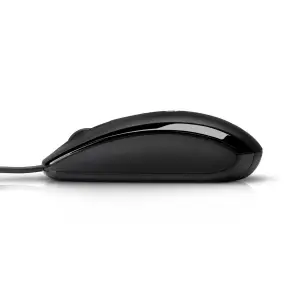 Mysz HP X500 Wired Mouse Black przewodowa czarna E5E76AA-6
