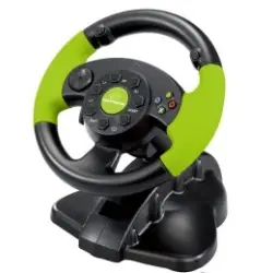 Kierownica Esperanza EG104 (PC, Xbox 360; kolor czarno-zielony)-1