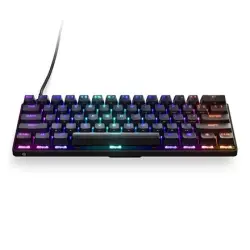 SteelSeries Gaming Keyboard Apex 9 Mini Gaming keyboard Durable and Portable, the detachable USB-C braided cable can wit