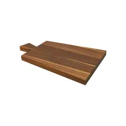 Deska do krojenia z drewna orzechowego Artelegno Siena - 40 cm-1
