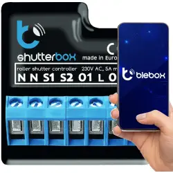 BLEBOX shutterbox -  STEROWNIK ROLET  230V-1