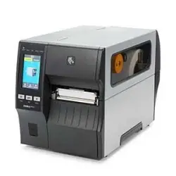 TT Printer ZT411; 4", 203 dpi, Euro and UK cord, Serial, USB, 10/100 Ethernet, Bluetooth 4.2/MFi, USB Host, Wireless 802