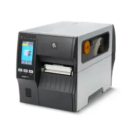 TT Printer ZT411; 4", 203 dpi, Euro and UK Cord, Serial, USB, 10/100 Ethernet, Bluetooth 4.1/MFi, USB Host, On-metal, RF