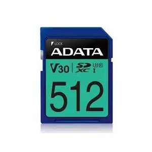 MEMORY SDXC 512GB V30/ASDX512GUI3V30S-R ADATA-1