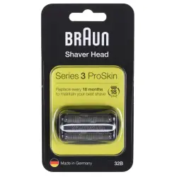 Braun | 32B Shaver Replacement Head for Series 3 | Black-1