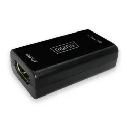Digitus Black | HDMI female (Type A) | HDMI female (Type A) | 4K HDMI Repeater up to 30m HDMI High Speed compatibel and