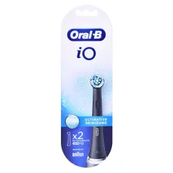 Oral-B | iO Refill Ultimate Clean | Replaceable Toothbrush Heads | Heads | For adults | Number of brush heads included 2