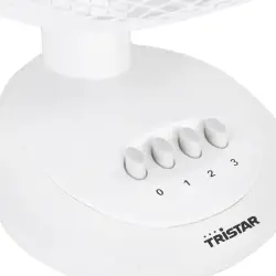 Tristar | VE-5930 | Desk fan | White | Diameter 30 cm | Number of speeds 3 | Oscillation | 40 W | No-1