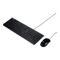 Asus | Black | U2000 | Keyboard and Mouse Set | Wired | Mouse included | EN | Black | 585 g-1
