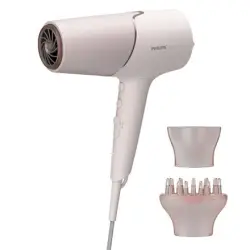 Philips Hair Dryer | BHD530/20 | 2300 W | Number of temperature settings 3 | Ionic function | Diffuser nozzle | Pink-1