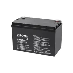 Akumulator żelowy VIPOW 12V 100Ah-1