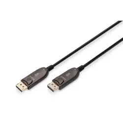 Kabel DP/DP M/M czarny 15m DisplayPort 1.4 Hybrydowy  AOC 8K 60Hz UHD-1