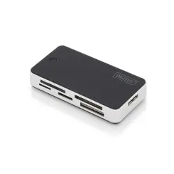 Czytnik kart 5-portowy USB 3.0 SuperSpeed(ALL-IN-ONE) czarno-srebrny-1