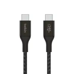 240W BRAIDED C-C CABLE 2M BLK/-1