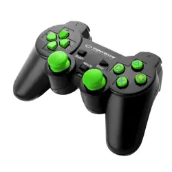 Gamepad kontroler Esperanza TROOPER EGG107G (PC, PS3; kolor czarno-zielony)-1