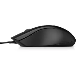 Mysz HP Wired Mouse 100 przewodowa czarna 6VY96AA-1