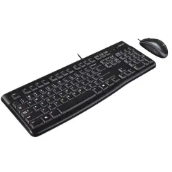 Zestaw klawiatura + mysz Logitech MK120 920-002562 (membranowa; USB 2.0; (US); kolor czarny; optyczna; 1000 DPI)-1