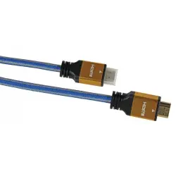 Kabel IBOX HD04 ULTRAHD 4K 1,5M V2.0 ITVFHD04 (HDMI M - HDMI M; 1,5m; kolor niebieski)-1