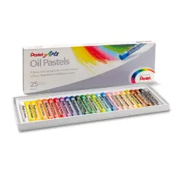 Kredki PENTEL pastele olejne 25 kolorów -18625