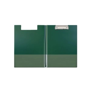 Podkładka z klipem clipboard BIURFOL A4 teczka z okładką - zielona ciemna-103329
