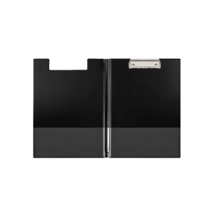 Podkładka z klipem clipboard BIURFOL A5 teczka z okładką - czarna-103361