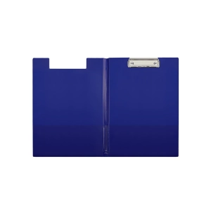 Podkładka z klipem clipboard BIURFOL A5 teczka z okładką - granatowa-103369