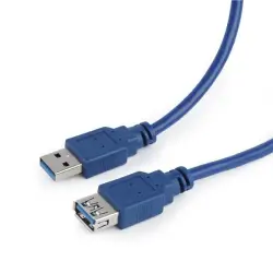Kabel GEMBIRD  CCP-USB3-AMAF-6 (USB 3.0 typu A F - USB 3.0 M; 1,8m; kolor niebieski)-10524713