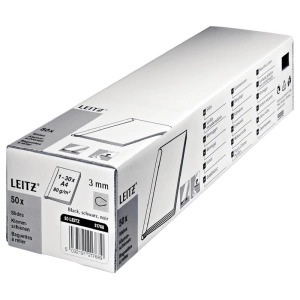 Grzbiety wsuwane listwy LEITZ 9mm op.25 - niebieski 21789