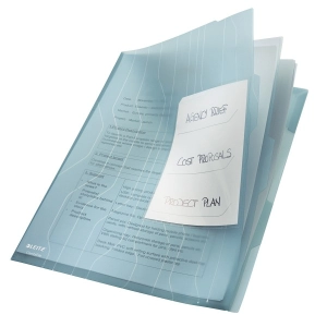 Koszulki LEITZ Combi File - niebieski 47290003-105637